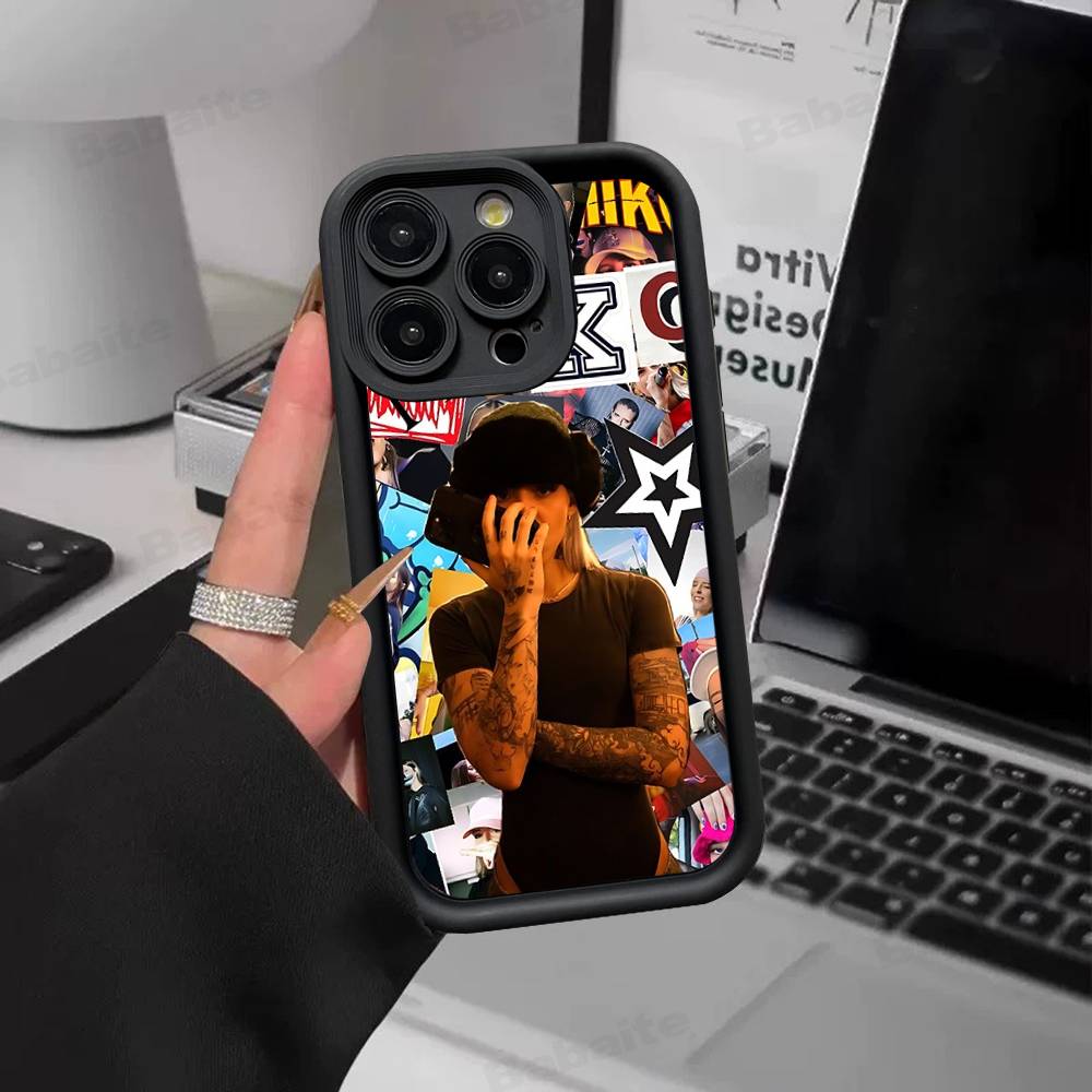 Raper Y-Young-Miko Phone Case For IPhone 17 16 15 14 13 12 11 Pro Max Plus Mini Luck Cover