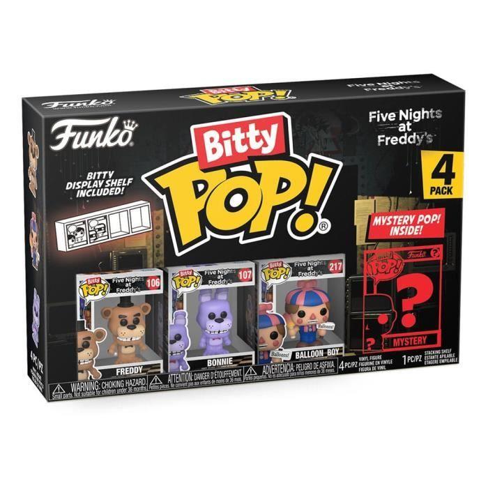 Figurky - FUNKO - Five Nights at Freddy's - Balení 4 - Velikost 2,5 cm