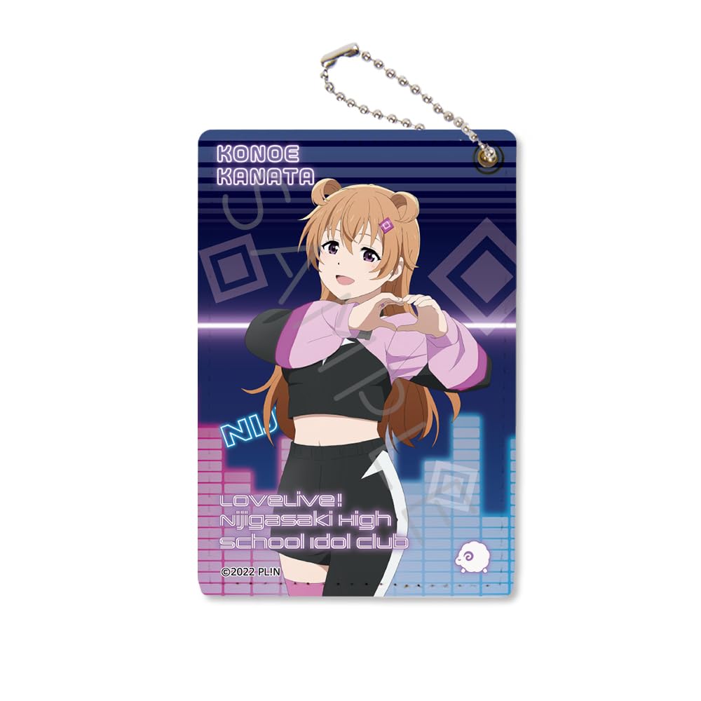 

SYNC INNOVATION Nijigasaki Academy School Idol Club NEXT Pass Case F H105 x W70mm PU Leather Love Live! SKY [Omi Kanata] SYNC-NNSPS-F