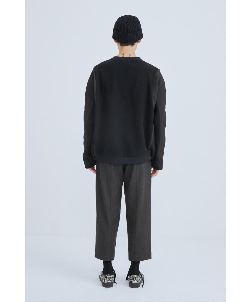 RECODE Bomber Sleeve Detail Sweatshirts_Rktaw23610Bkx