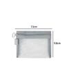 1/12pcs Mesh Clear Cosmetic Bags Small Large Black Makeup Bag Portable Travel Toiletry Organizer Case Lipstick Storage Pouch