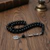 Imitation Beeswax Prayer Hand String 10mm Acrylic Beads Rosary Bracelet Wrist Bracelet  Daily Use