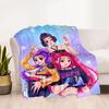 Colorful Friends Party Blanket Warmthful Decor Suitable for Bed Chair Bedding for All Occasions Warmthful Decor Gift for Travel Home Birthdays