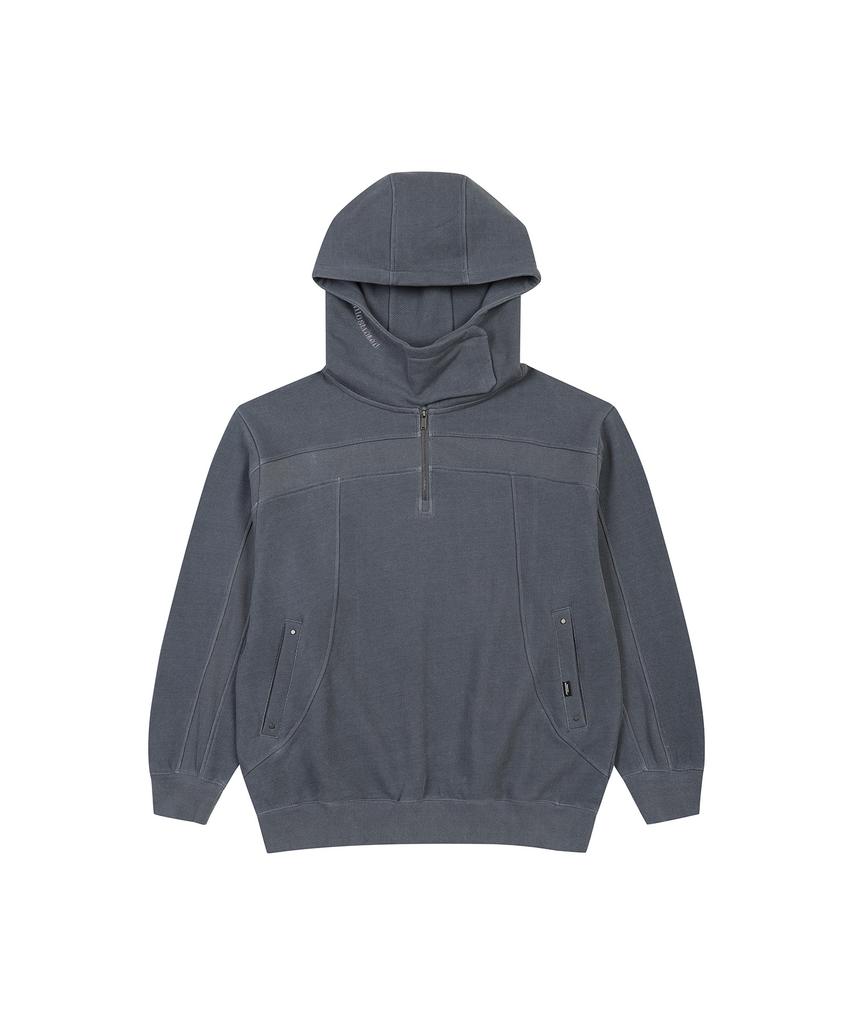 PIGMENT Zip-Up Hoodie (Blue)