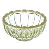 Yamako Glass Delicacy X 27966 Chrysanthemum-shaped Dish, Sepia, 7 H3.5cm,