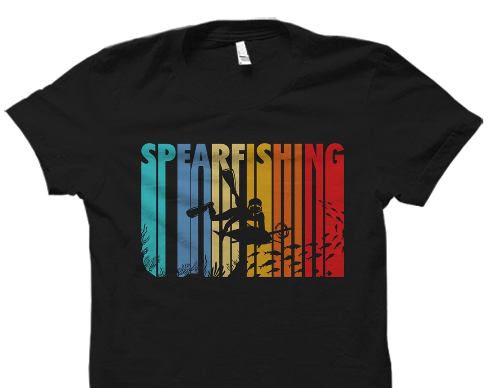 Spearfishing Shirt. Spearfishing Gift. Spearfishing Lover Shirt. Spearfishing Lover Gift. Spearfishing Fan Gift. Spear Fishing Shirt #OS3246 M