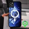 Genshin Impact Flins Magnetic Wireless Phone Case For IPhone 17 16 15 14 13 12 11 Pro Max Plus Mag Phone Cover
