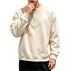 Men's Casual V-Neck Two-Piece Sweatshirt, Loose Fit Pullover for Spring Fall