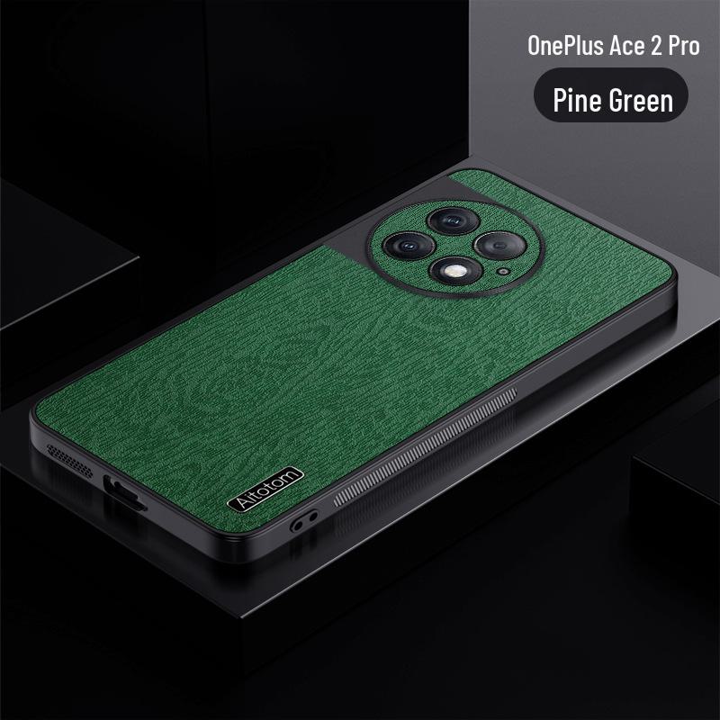 Coque de téléphone portable motif écorce pour OnePlus Ace2Pro - Anti-chute Couverture intégrale pour objectif