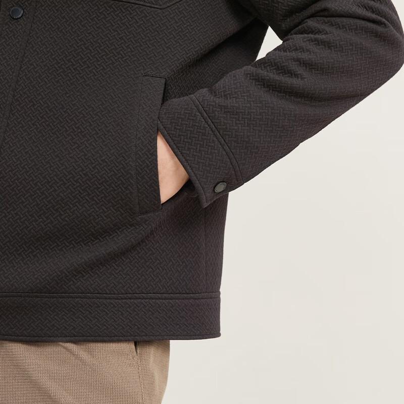 SEVEN Men's Modal Textured Lapel Casual Jacket