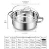 Fapao 304 Stainless Steel Multi-Function Hot Pot