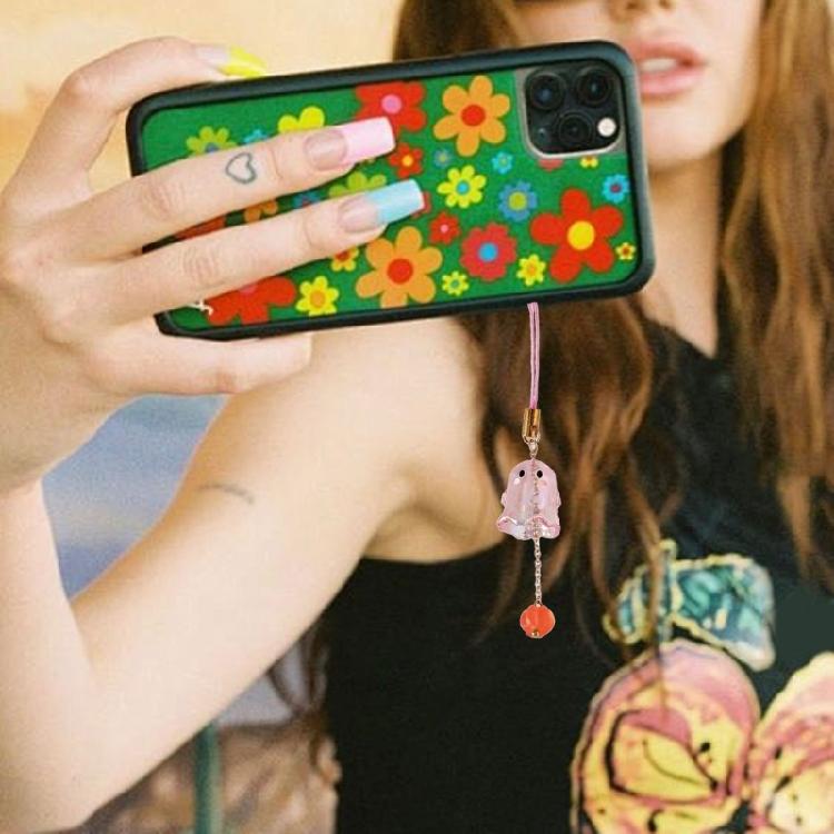 Eye Catching Specter Pumpkin Keychain Portable Specter Pumpkin Keyring Unque Bag Hangings For Trendy Individuals