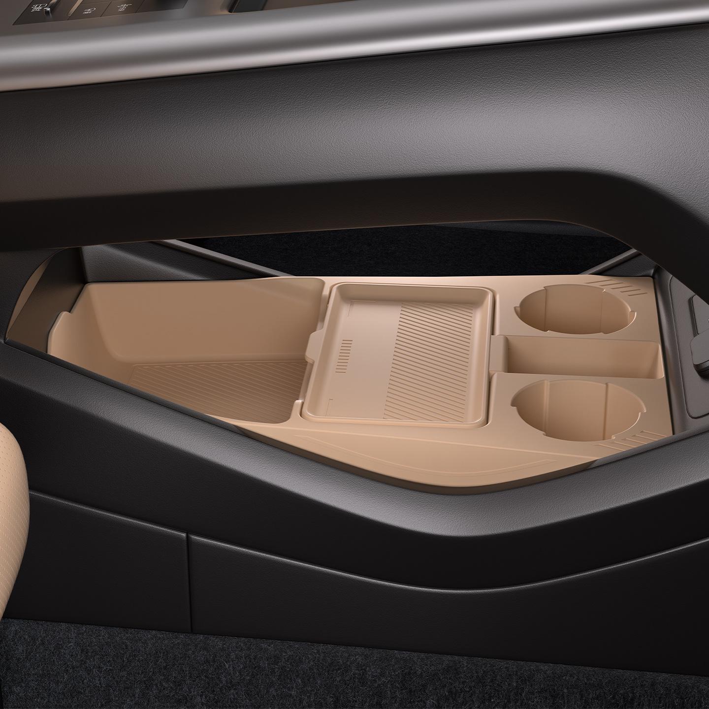 

Compatible with 25 BYD Song Pro Models: Center Console Lower Armrest Organizer.