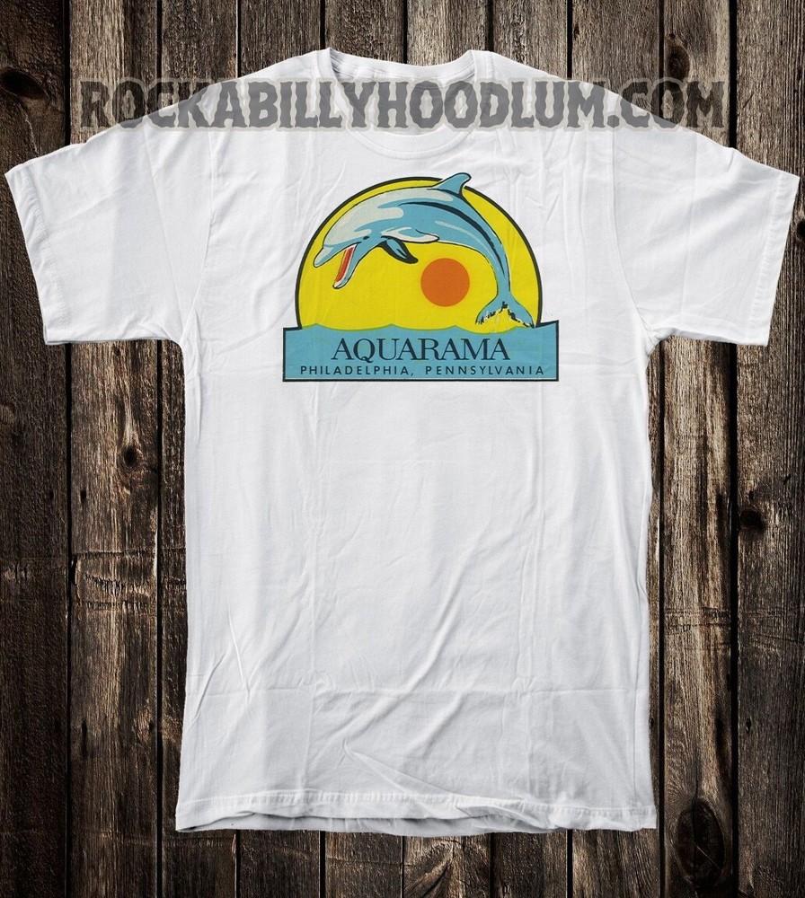 

Retro Travel Tee T Shirt 100% Cotton Aquarama Philadelphia PA Philly 3XL