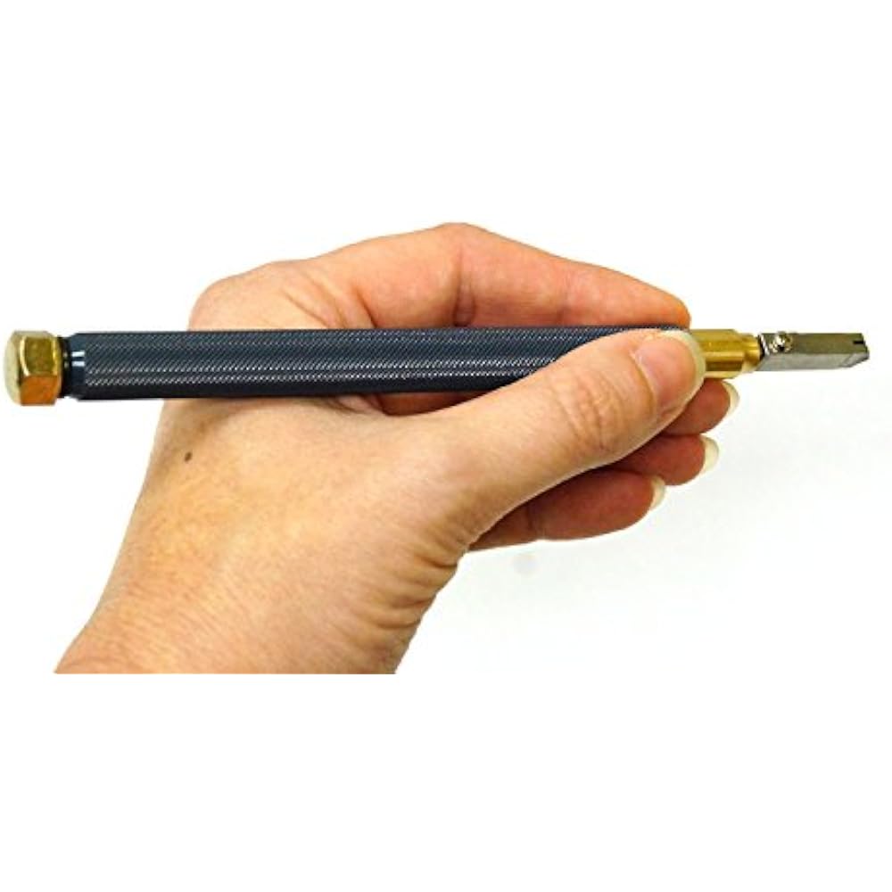 Toyo Brass Oil Fed Pencil Style Glass Cutter #Tc10b