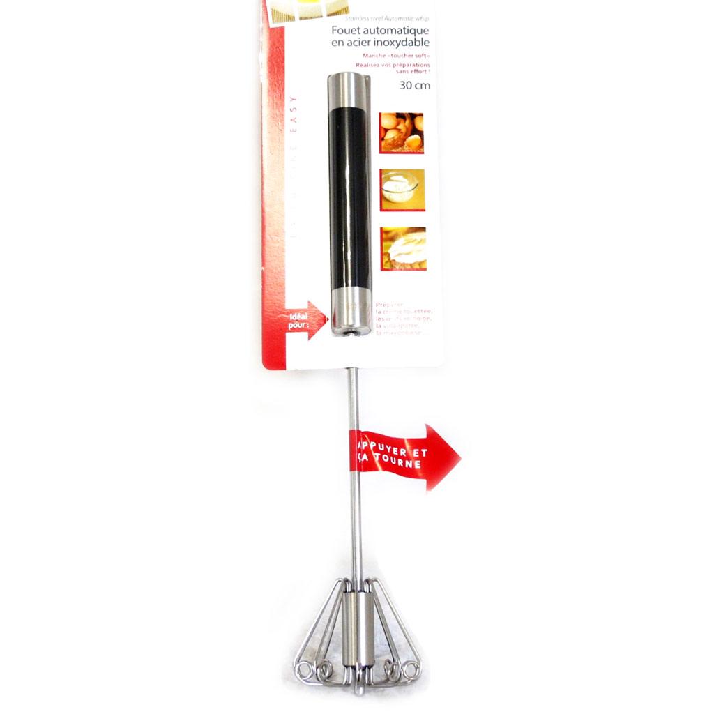 Les Trésors De Lily [M4669] - Automatic Whisk 'Astuces' Black - 30 Cm