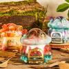 DIY Mushroom Jar Molds Sets for Resin Casting Household Three Dimensional Decoration Mushroom Storage Box