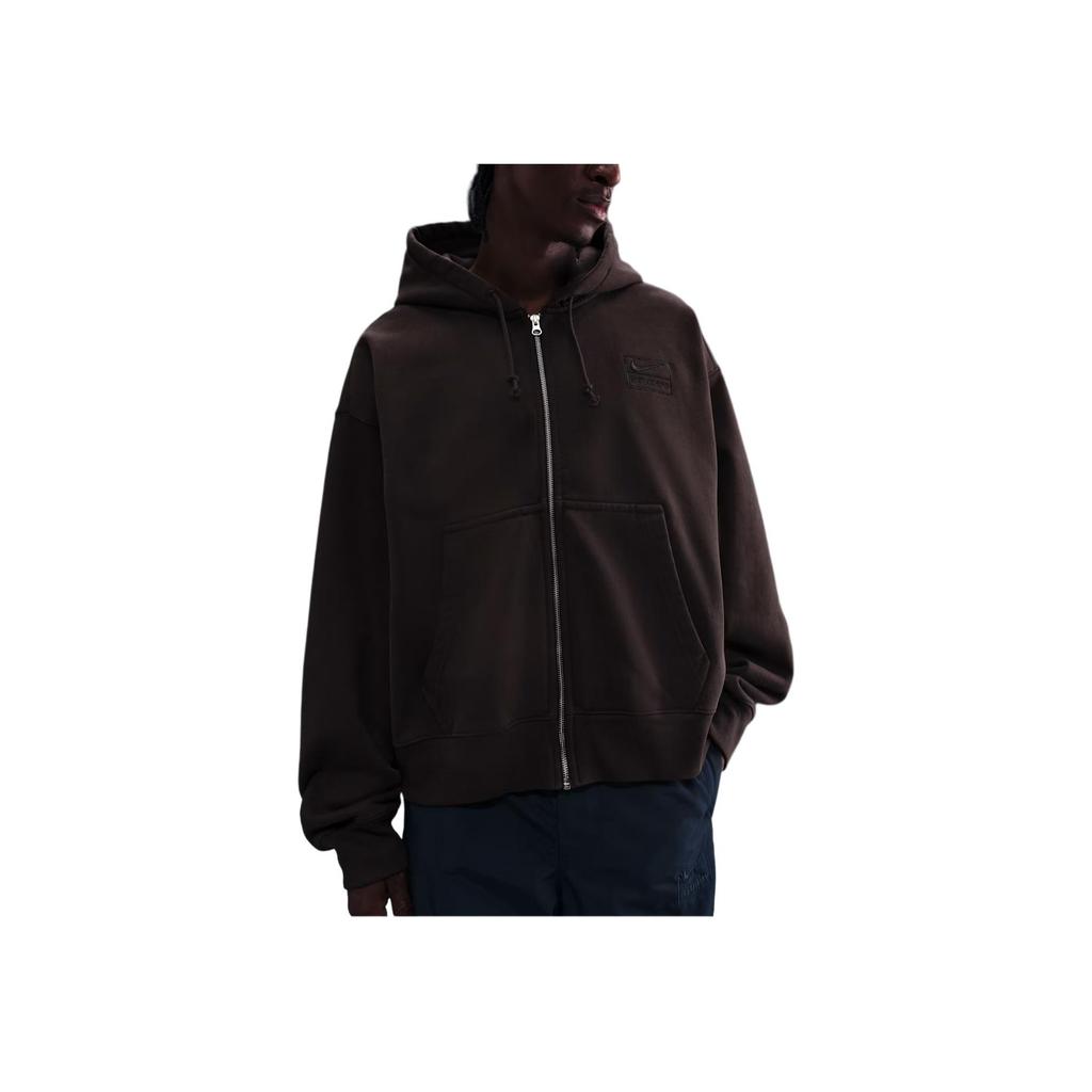 Nike Felpa con cappuccio in peluche con cerniera intera X Stussy Felpe Unisex FJ9176-261