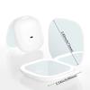 Mini Compact Foldable Pocket Hand Led Makeup Mirror With Led Light 5x/10x Magnification Rechargeable And Small
