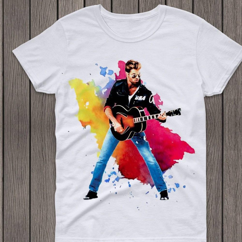 Retro George Michael Shirt-Careless Whisper Tshirt Unisex T-Shirt XXL