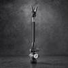 Fishing Rod Rear Holder | Extendable Carbon Fiber Shaft, Rapiddetach Mechanism, with