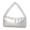 Kashkash Women's Horizontal Puff Bag 10-00-02010, Silver