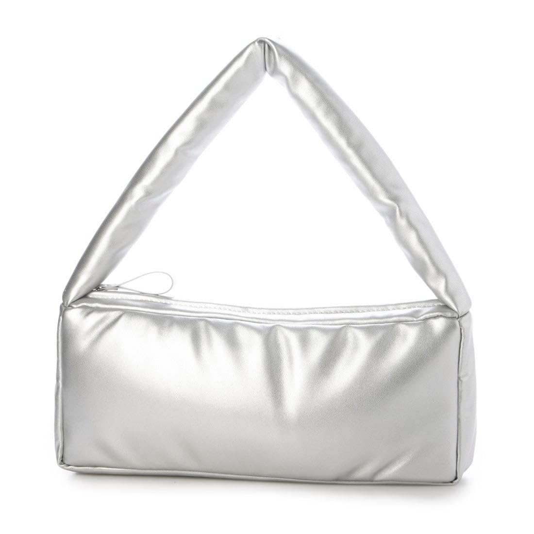 

Kashkash Women s Horizontal Puff Bag 10-00-02010, Silver