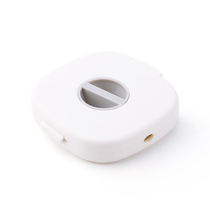 Multifunctional Mini Portable Cable Organizer Box with Rotating Winder