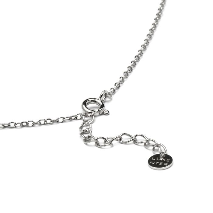 Collier - LUXENTER - Thilak - Argent 925 - Rhodié - Zircone Taille Brillantante