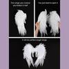 Angel Costume Accessory with Halos Headband Fairys Angel Wing Fairys Angel Wing for Halloween Cosplay Photograph Prop