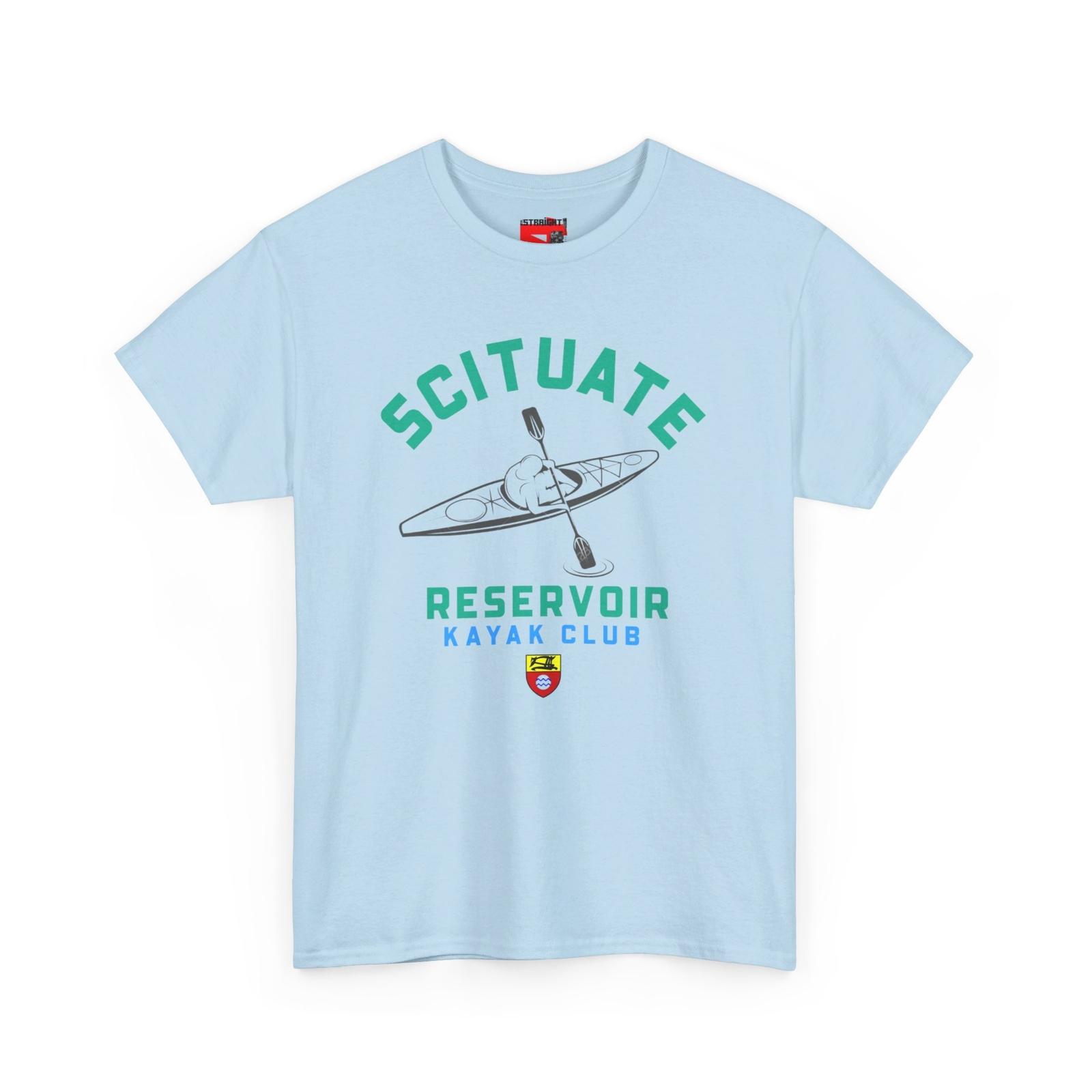 SCITUATE R.I. Reservoir Kayak Club Rhode Island Unisex Heavy Cotton Tee XXXXL