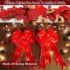 Velvet Ribbon Christmas Tree Topper Bow Ornament