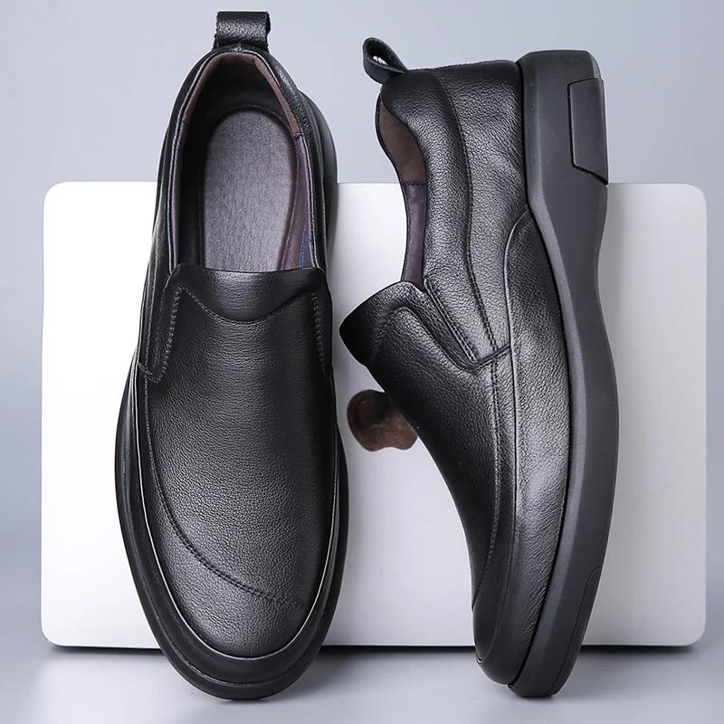 Fashion Handmade  Men's Loafers Luxury Brand Outdoor Formal Casual shoes Genuine Leather Slip On Driving Shoes Walking Sneakers Mocassin