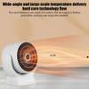 Mini Electric Heater Portable Fast Heat Desktop Fan Warmer Low Noise Operation for Office Desk Home Room Dormitory Library Use