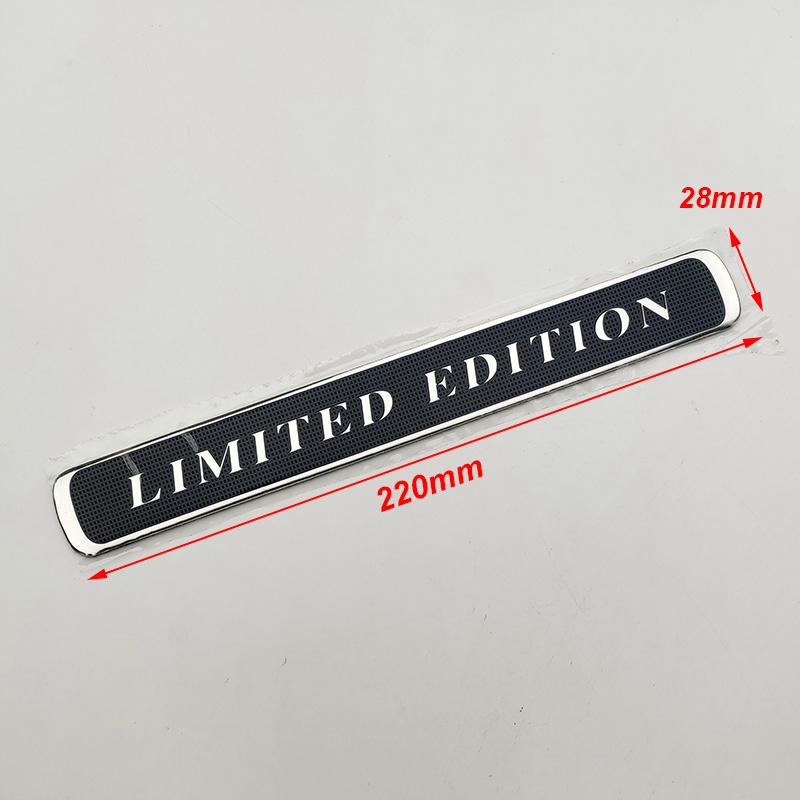 Logo de Metal 3D Edición Limitada Emblema Insignia de Coche Calcomanía Adhesivo Accesorios