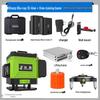 High Precision 12/16 Line Green Light Infrared Laser Level for Walls and Floors with Automatic Leveling