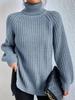 Knitted Sweater Mid Length Sweater Dress for Women