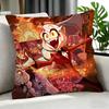 cartoon Hazbin Hotel Cushion Cover Cushion Cover Set 4Pcs 50x50 45x45 40x40 Pillowcase Decorative Sofa Home Decor