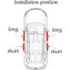 Door Sill Plate Protectors for Car Universal Door Entry Guards Sill Scuff Cov