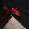 For 2015-2025 Ford Mustang ABS Red Interior Inner Door Armrest Handle Cover Trim