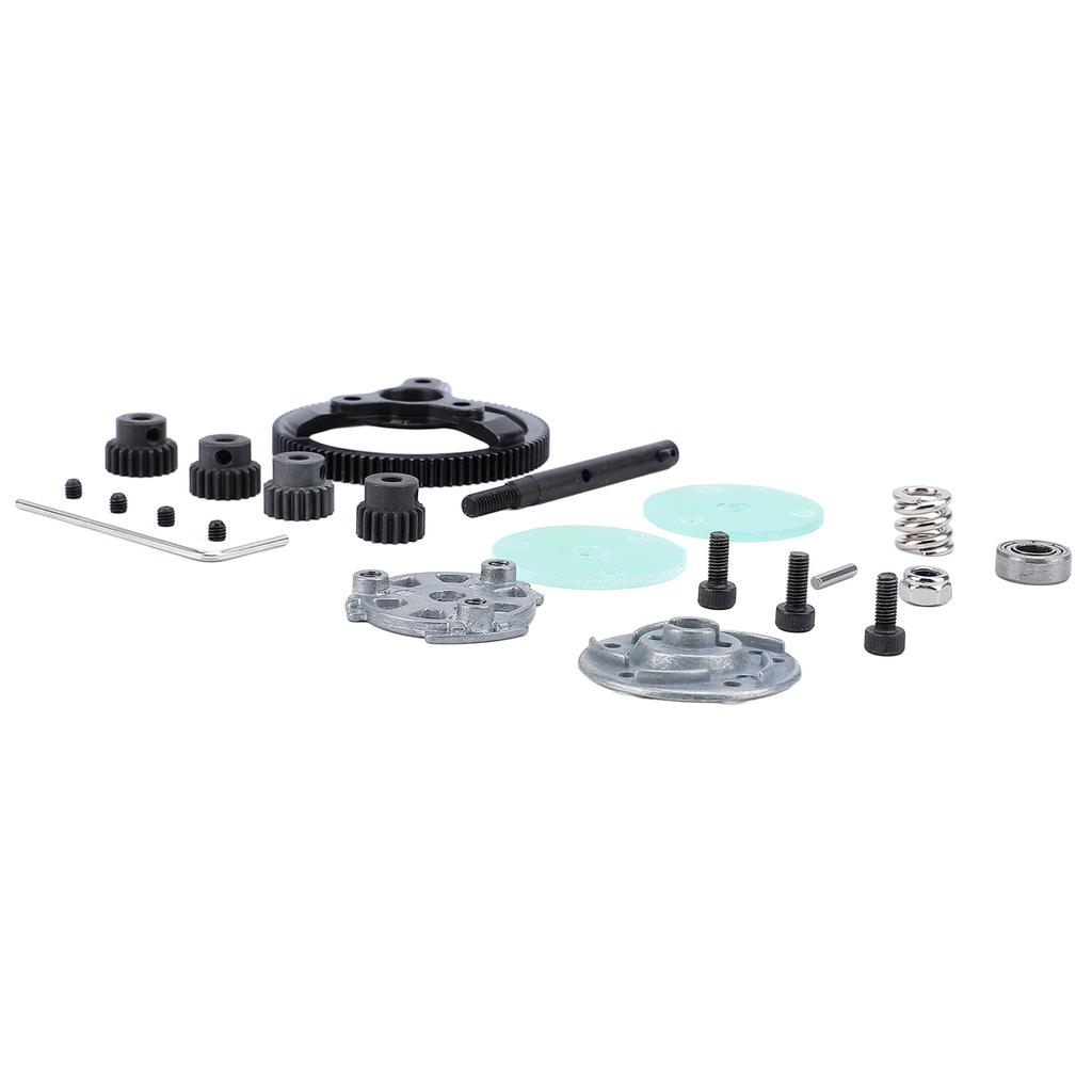RC Car Gear Set Professional Spur Gear Upgrade Set 90T Large Gear with 18T 19T 20T 21T Motor Pinion