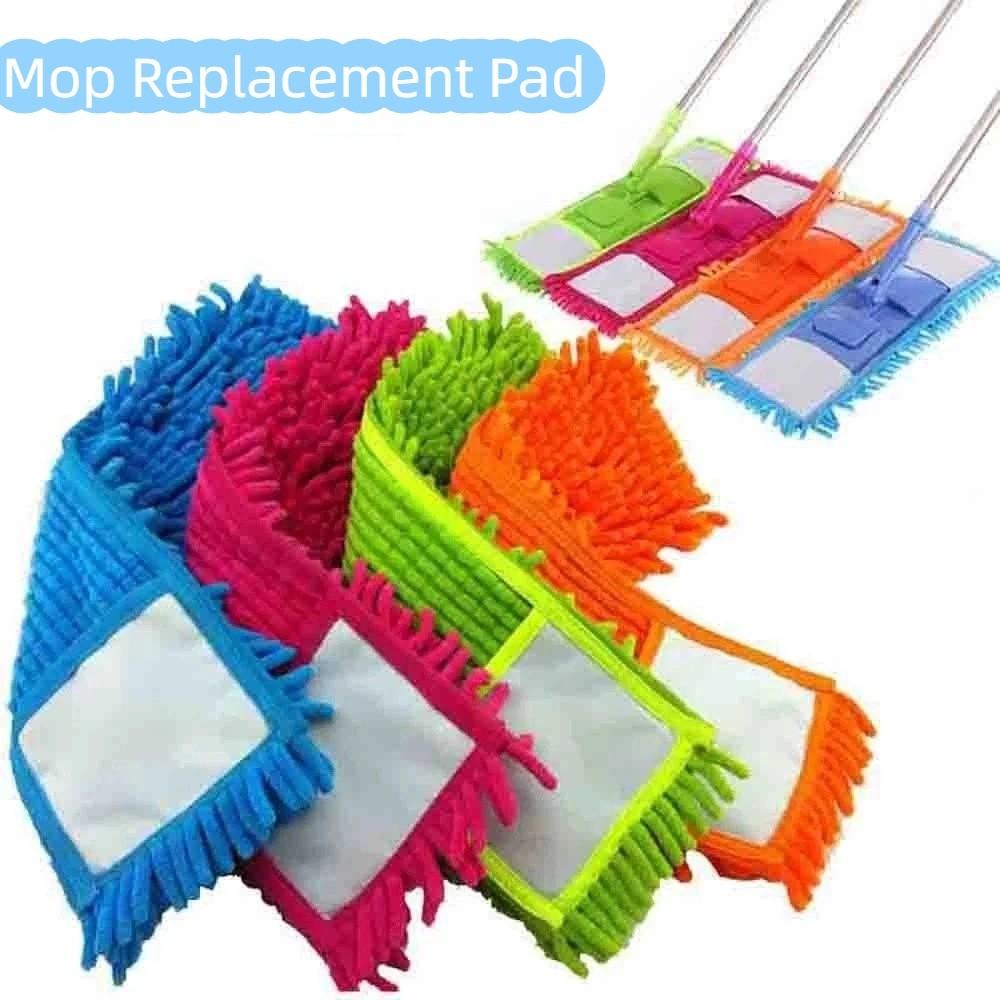 Mop Replacement Cloth Water Absorption Floor Cleaner Dust Cleaning Pad Microfiber Mop Head Cloth