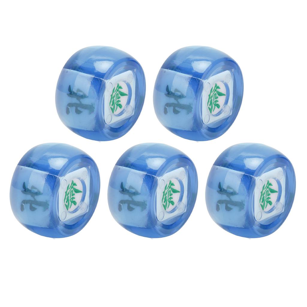 5Pcs Mahjong Wind Direction Dice East South West North Sphere Entertainment Game Dice