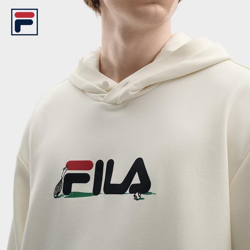 FILA Unisex Hooded Loose-Fit Sweatshirt