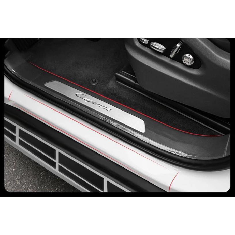 Car Door Protector Stickers Transparent Car Door Threshold Film Anti Scratch Door Edge Bumper Protector Sticker Car Decoration