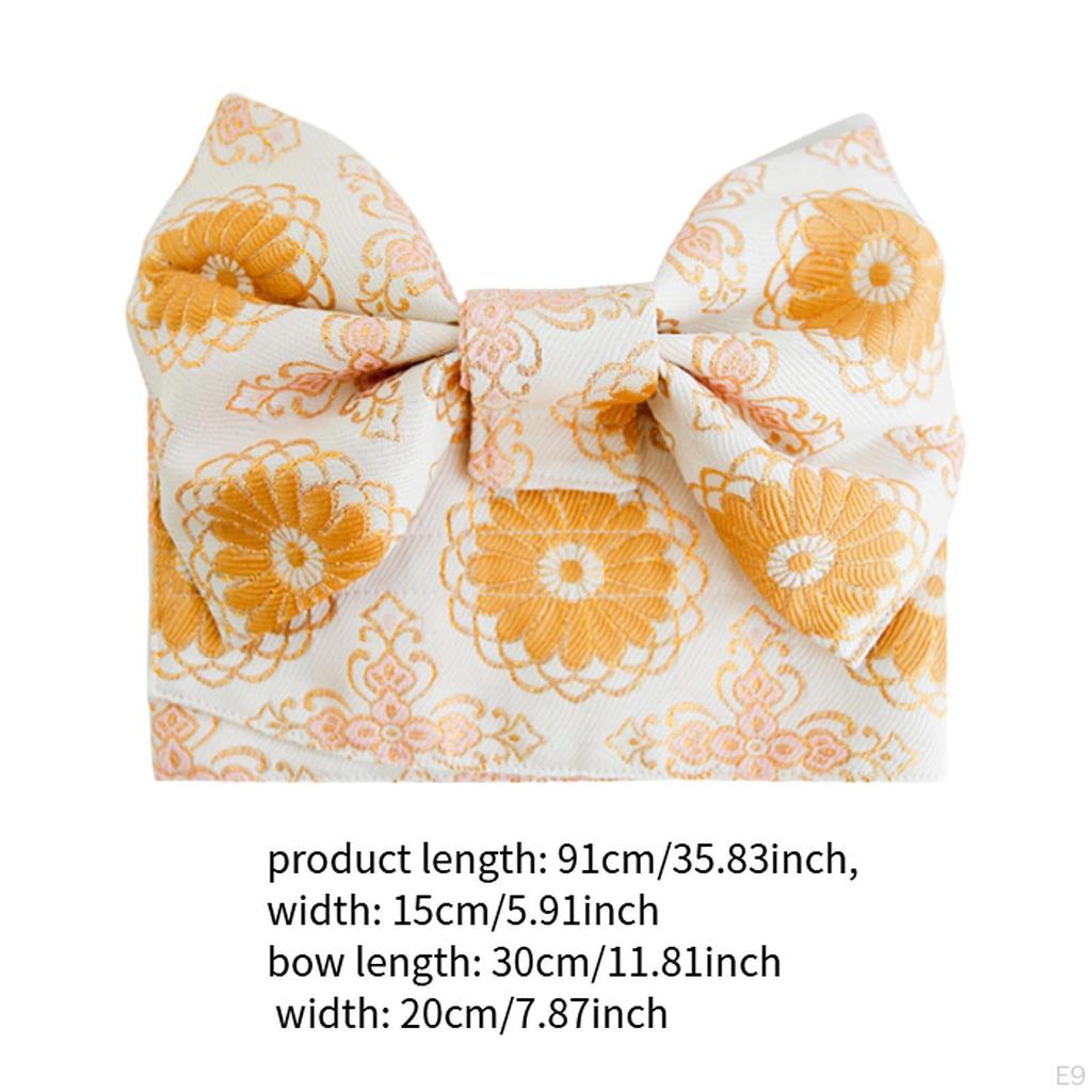 Japonské kimono mašle pás snadno se nasazuje pas na festivaly, svatební hostinu