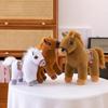 Plush Pony Stuffed Animal, Cartoon Cute Pony Doll, Soft & Cuddly Toy for Kids, Birthday Gift
