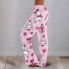Women's Printed Wide Leg Pants Casual Relaxed Fit for Everyday Wear