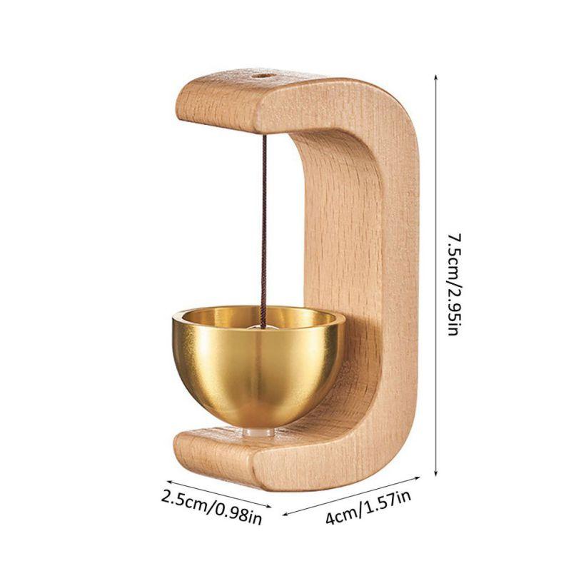 Wooden Entrance Doorbell Decorative Creative Wood Doorbell Wind Chime Shopkeepers Bell