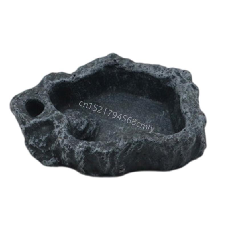 

Single Bowl Reptiles Dishes Reptiles Water and Bowls Breadworm Feeding for Pet Enthusiasts 6XDE